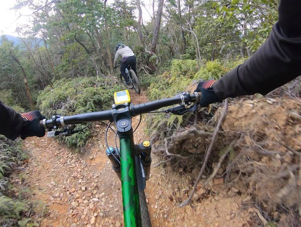 正規激安 ダウンヒルDL MTB 色々なメーカーのパーツで組み上げた世界に